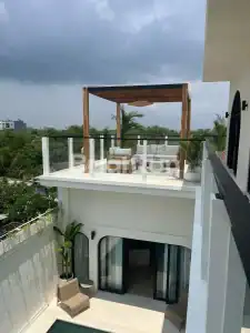 Elegant villa with rooftop view and enclosed living space in Ungasan. Perfect for comfort and luxury.