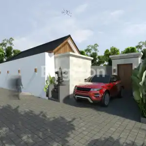 Modern 2-Bedroom Villa with Rice Field View in Cemagi.