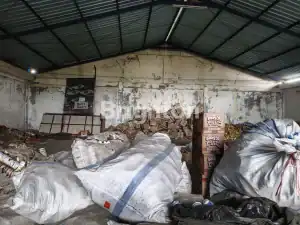 Spacious warehouse with office area located in Tabanan City, ideal for business storage and operatio.